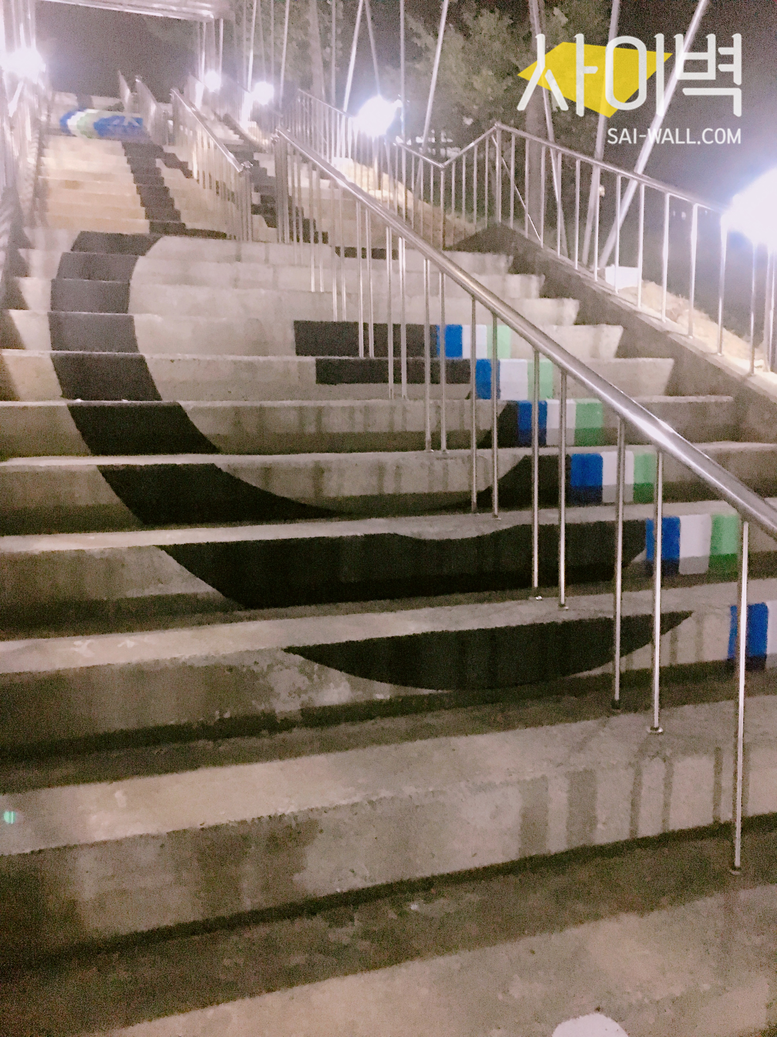 공주대학교 익스테리어 벽화 시공 사진 3