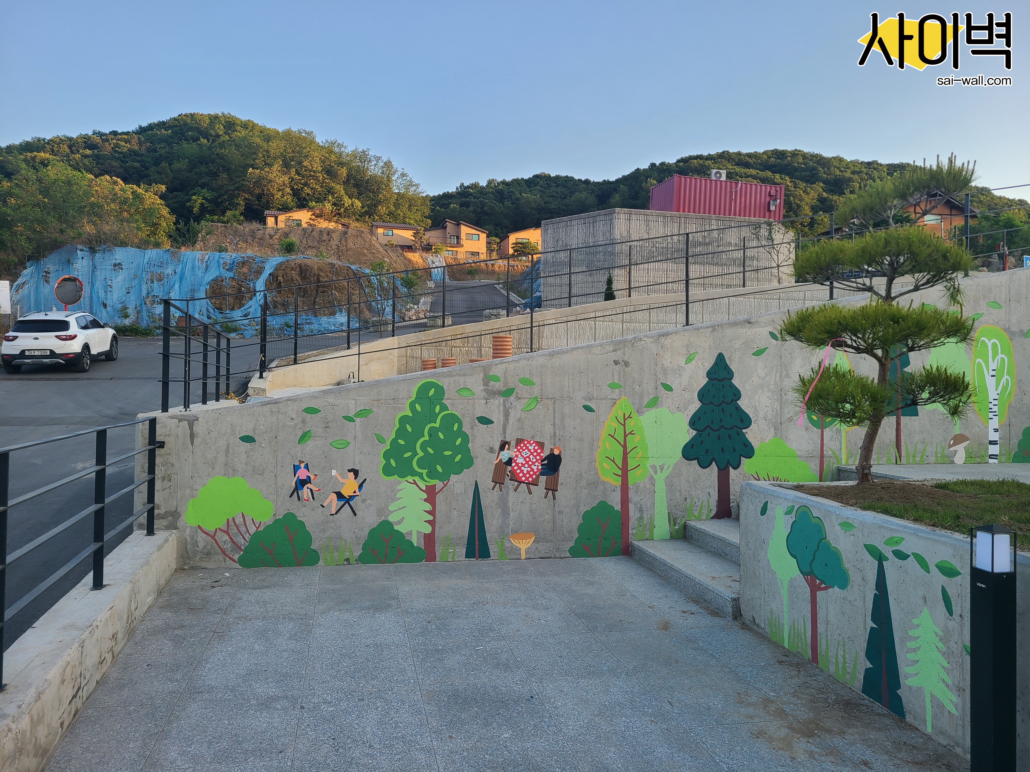 용인 엠제이오 벽화 벽화 시공 사진 4