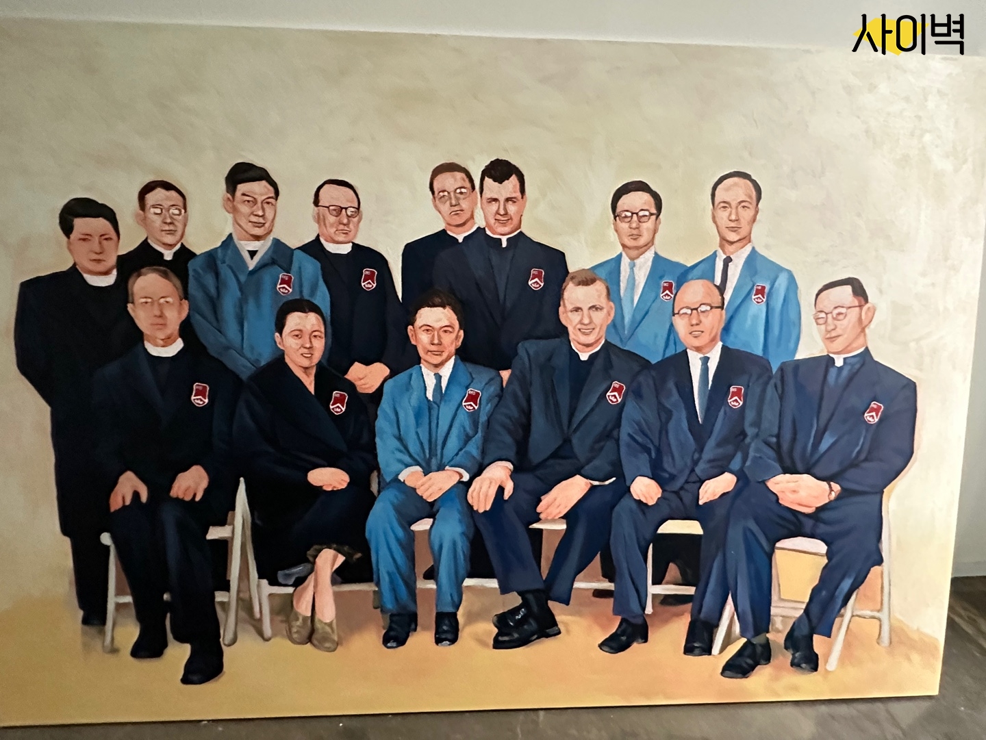 서강대학교 기념 캔버스벽화 벽화 시공 사진 6