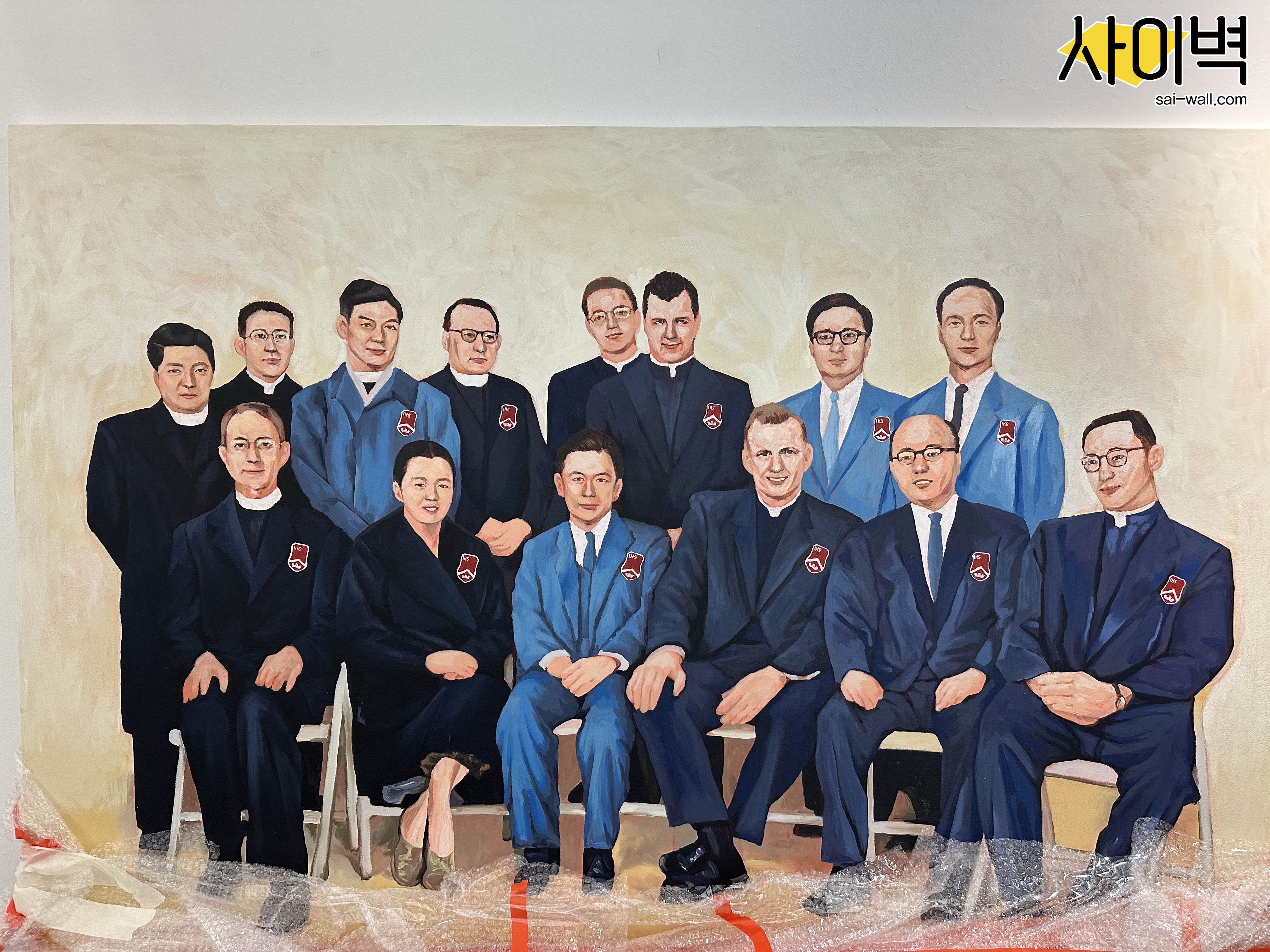 서강대학교 기념 캔버스벽화 벽화 시공 사진 8